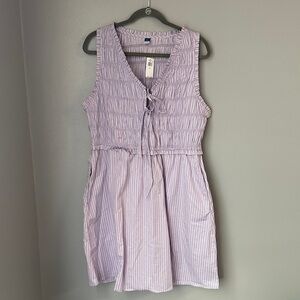 Purple Sleeveless Dress